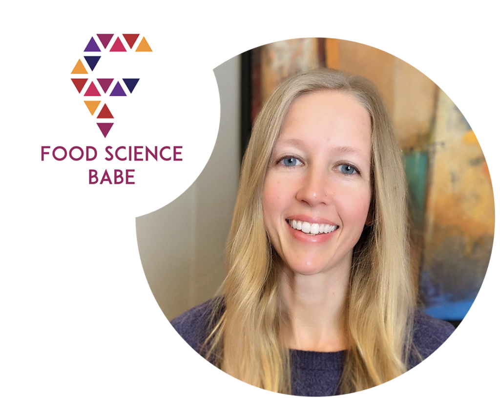 Food Science Babe Logo and Headshot